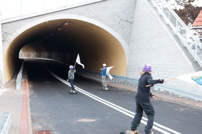 Otwarcie tunelu ul.Parkowa Karpacz