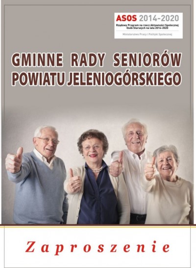 Zapraszamy na Konferencję Inaugurującą Projekt Gminne Rady Seniorów Powiatu Jeleniogórskiego