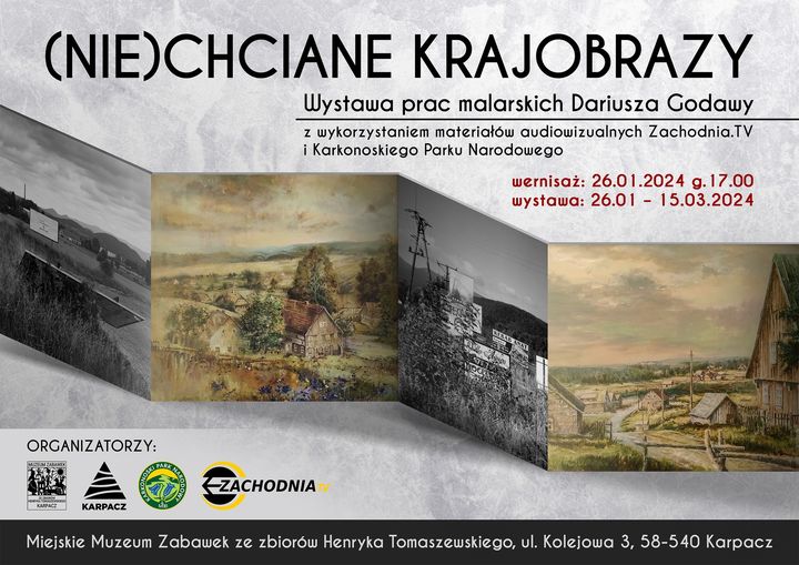 Wystawa (Nie)chciane krajobrazy Dariusza Godawy.