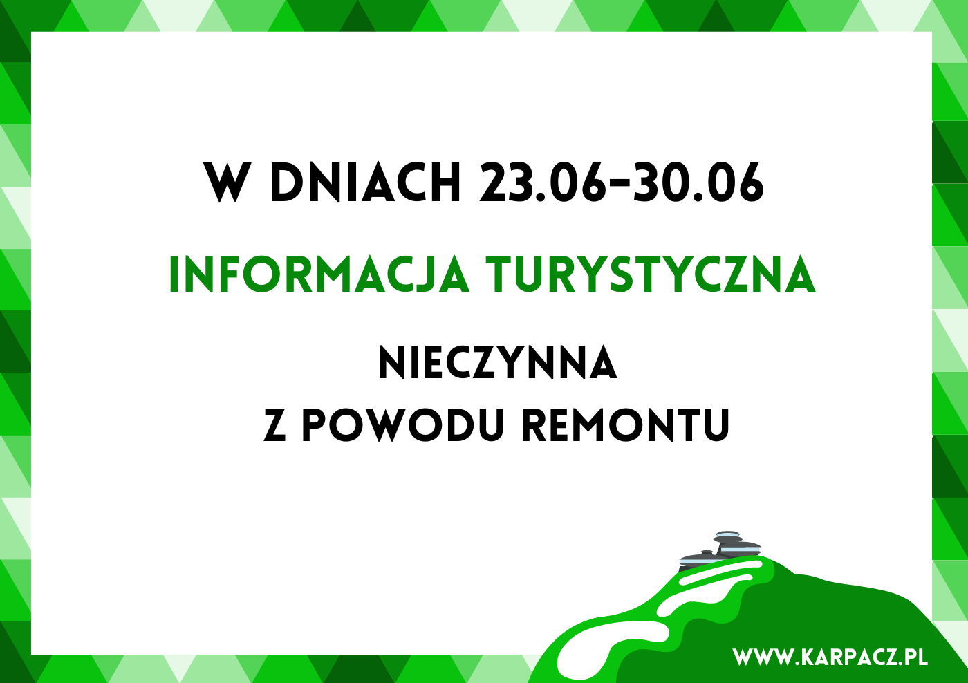 Remont Informacji Turystycznej