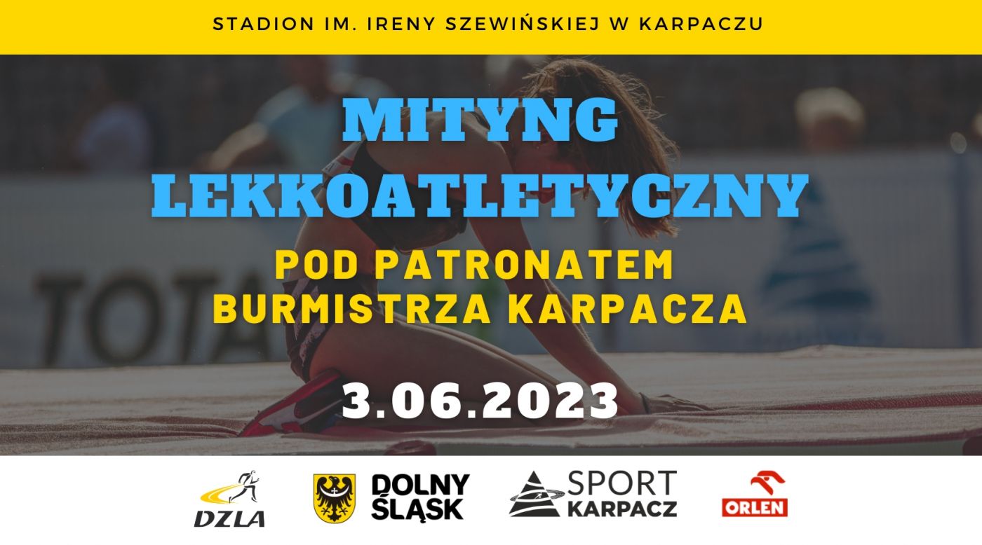 Mityng Lekkoatletyczny pod patronatem Burmistrza Karpacza