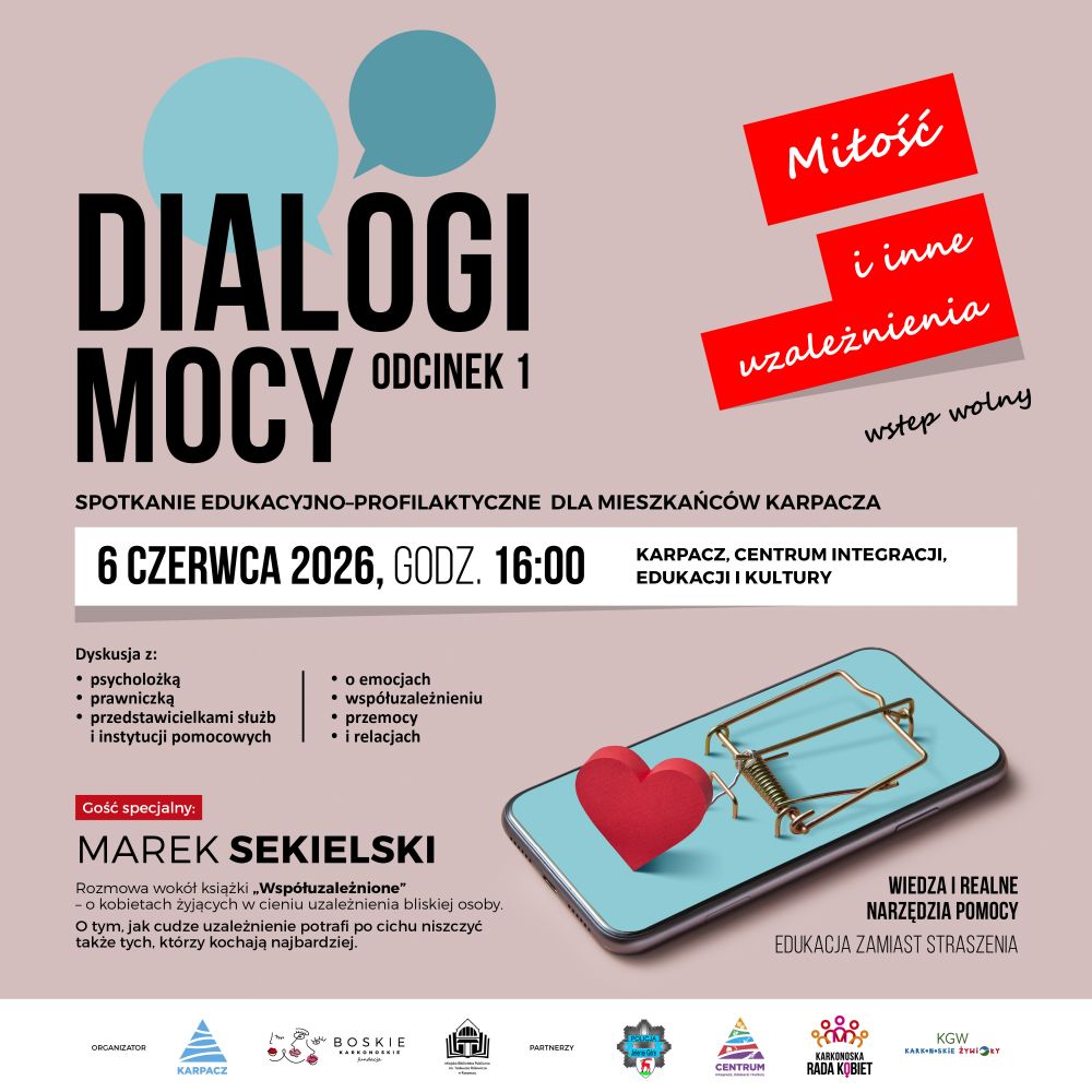 „Dialogi Mocy” – odcinek I: Miłość i inne uzależnienia