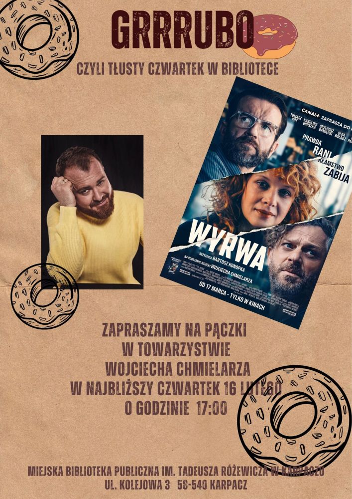 Spotkanie autorskie z Wojciechem Chmielarzem