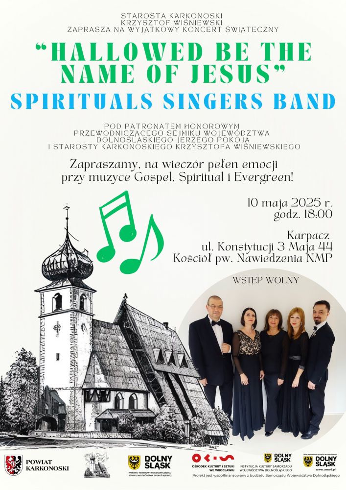 Koncert Spirituals Singers Band Hallowed be the name of Jesus