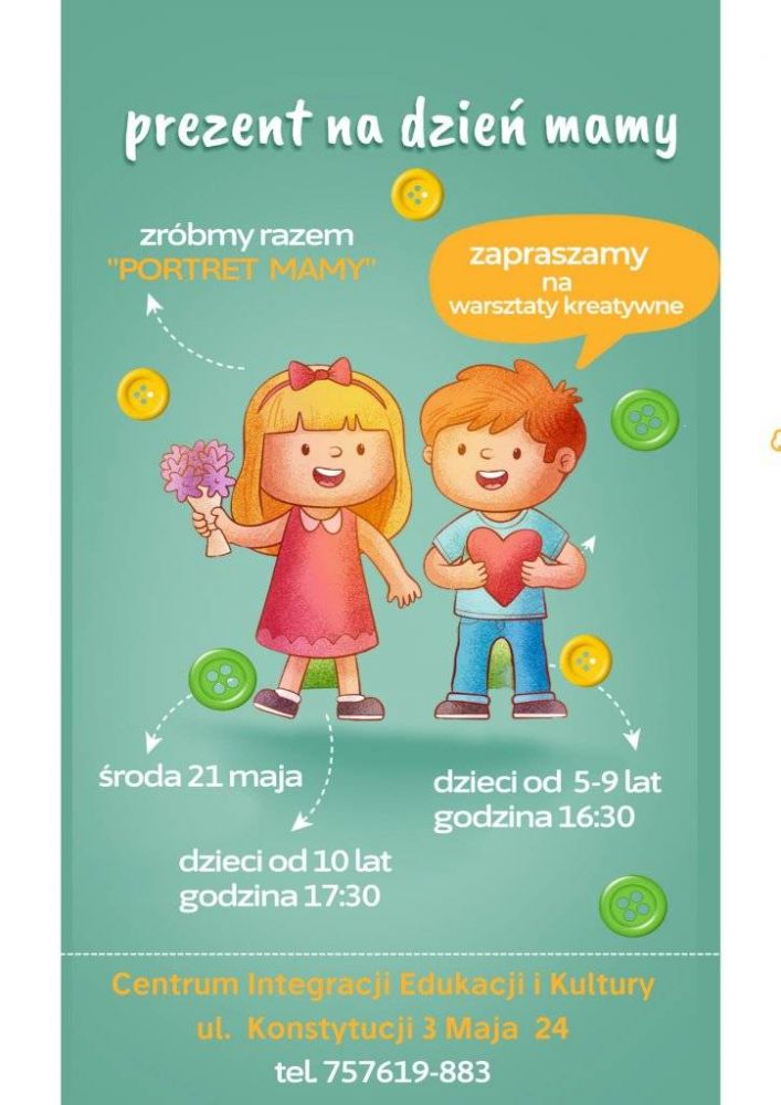 Warsztaty kreatywne z okazji Dnia Matki