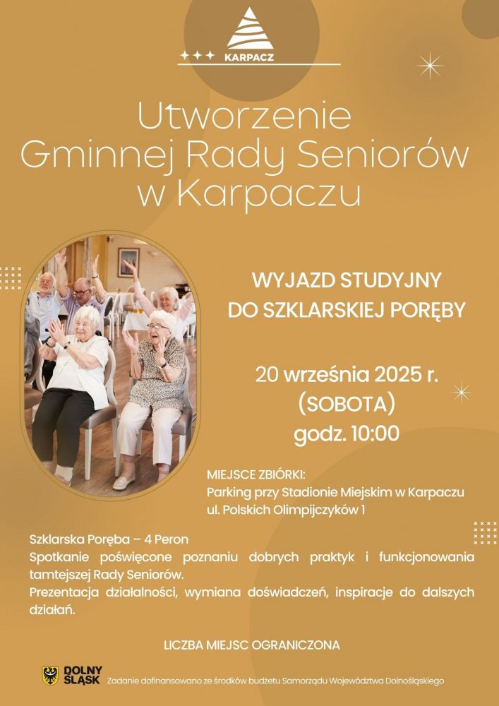 Wizyta studyjna seniorów z Karpacza w Szklarskiej Porębie