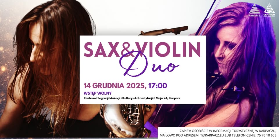 Koncert: Sax & Violin Duo