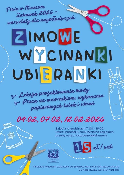 Ferie w Muzeum Zabawek - warsztaty dla dzieci