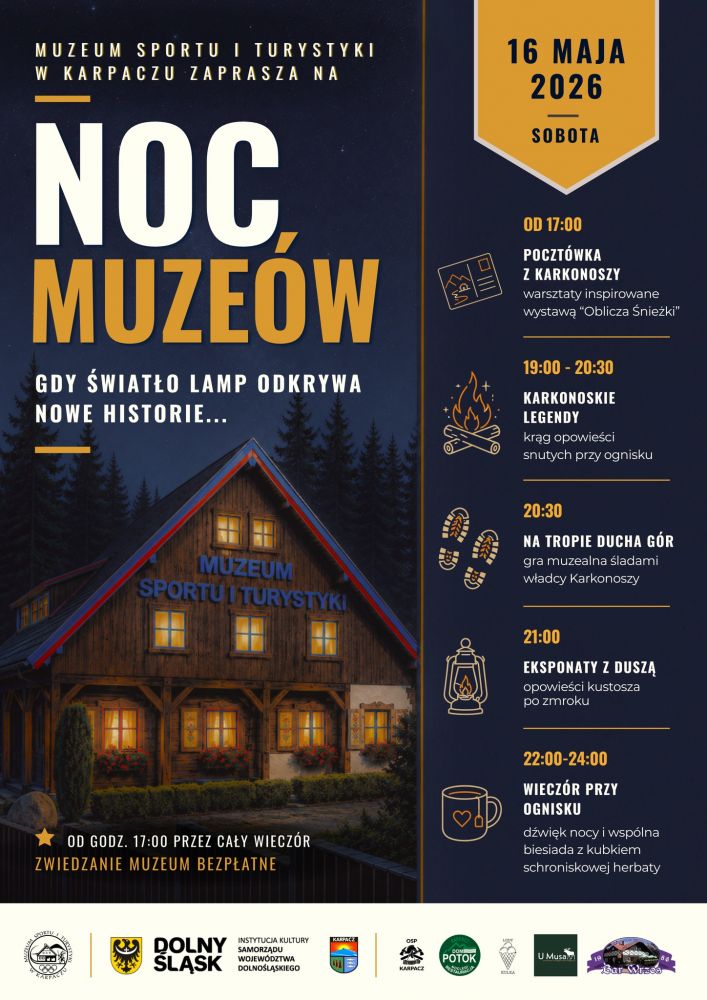 Noc Muzeów w Muzeum Sportu i Turystyki w Karpaczu