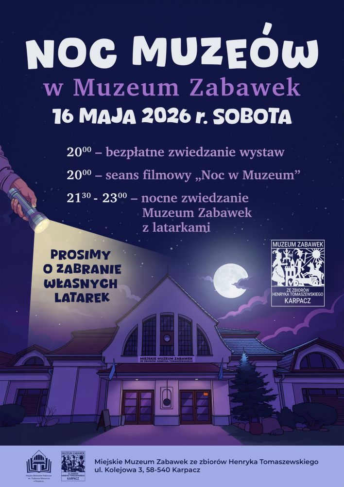 Noc Muzeów w Muzeum Zabawek