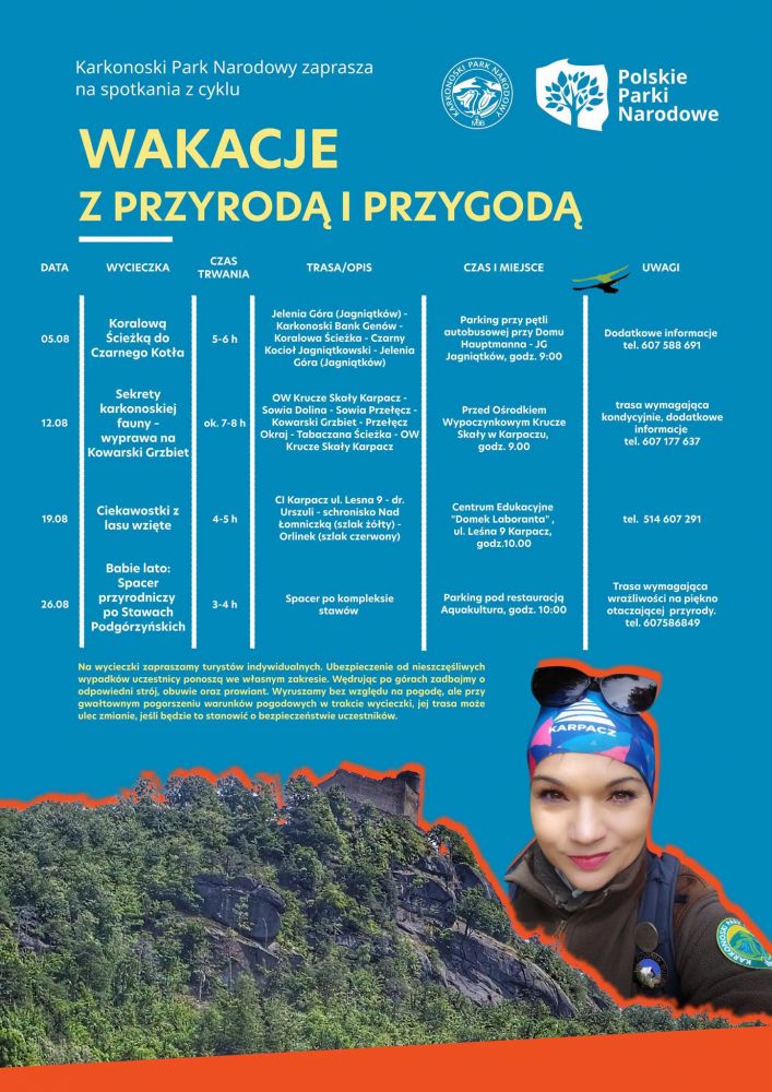 Wakacje z przyrodą i przygodą w KPN