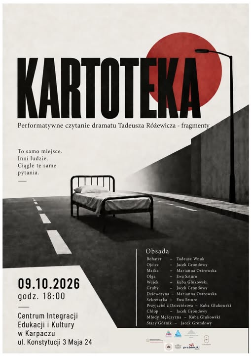 Performatywne czytanie „Kartoteki” Tadeusza Różewicza