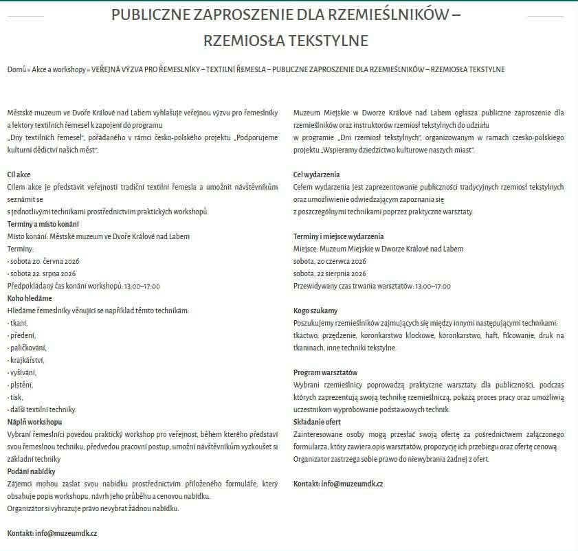 Wspieramy dziedzictwo kulturowe naszych miast