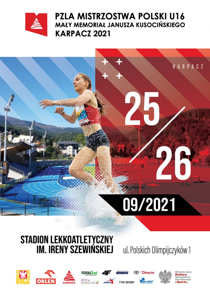 PZLA Mistrzostwa Polski U16 2021. Mały Memoriał Janusza Kusocińskiego