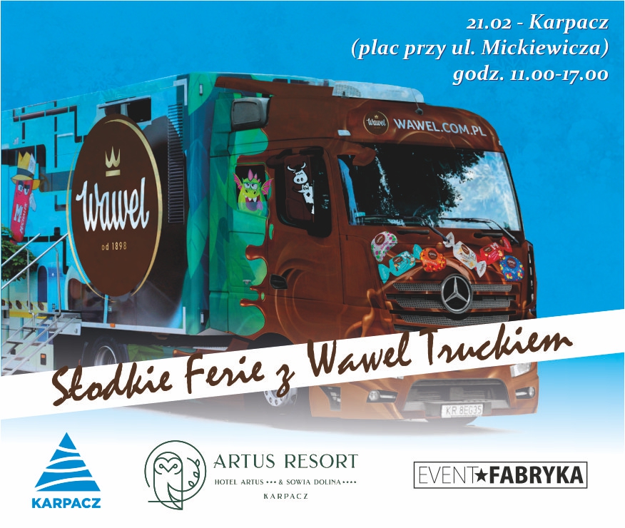 Słodkie ferie z Wawel Truckiem