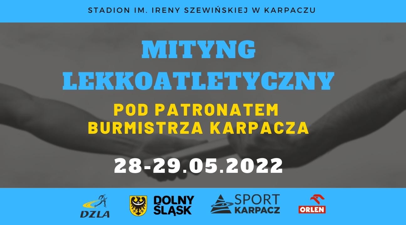 Mityng Lekkoatletyczny pod patronatem Burmistrza Karpacza