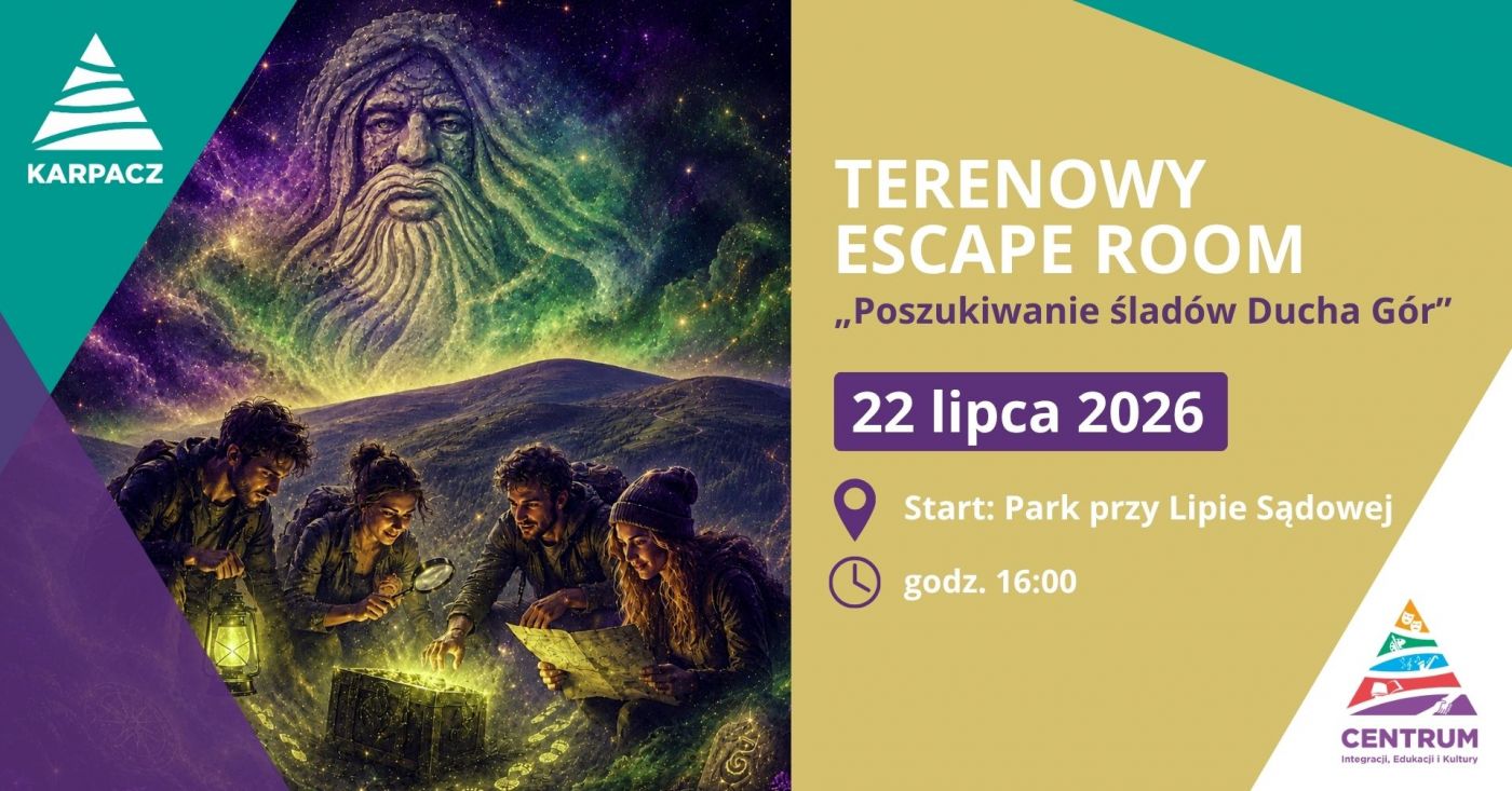 Terenowy Escape Room „Poszukiwanie śladów Ducha Gór”