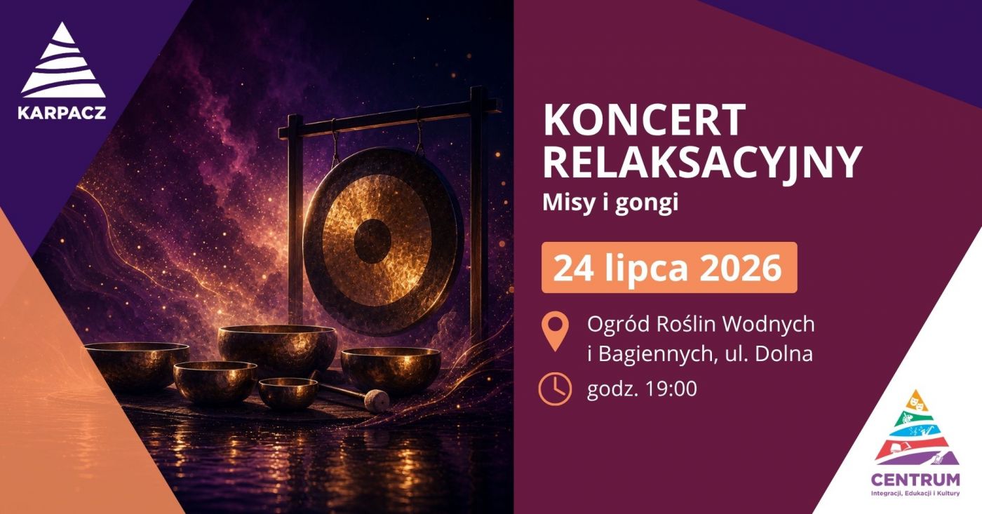 Koncert Mis i Gongów w Ogrodzie Roślin Wodnych i Bagiennych