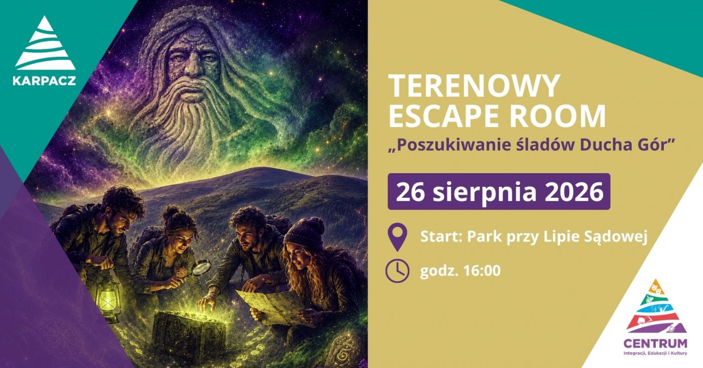 Terenowy Escape Room „Poszukiwanie śladów Ducha Gór”