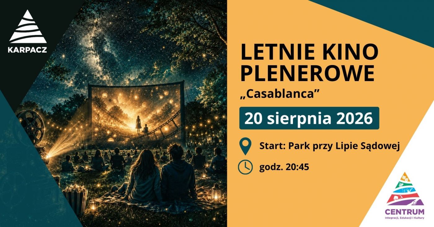 Letnie Kino Plenerowe Casablanca!