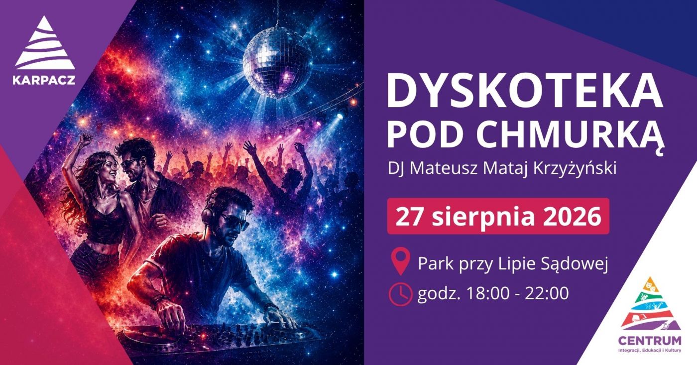 Dyskoteka od chmurką