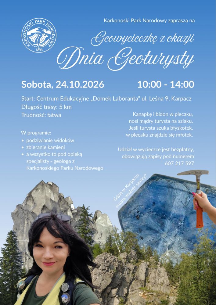 Dzień Geoturysty w Karkonoskim Parku Narodowym
