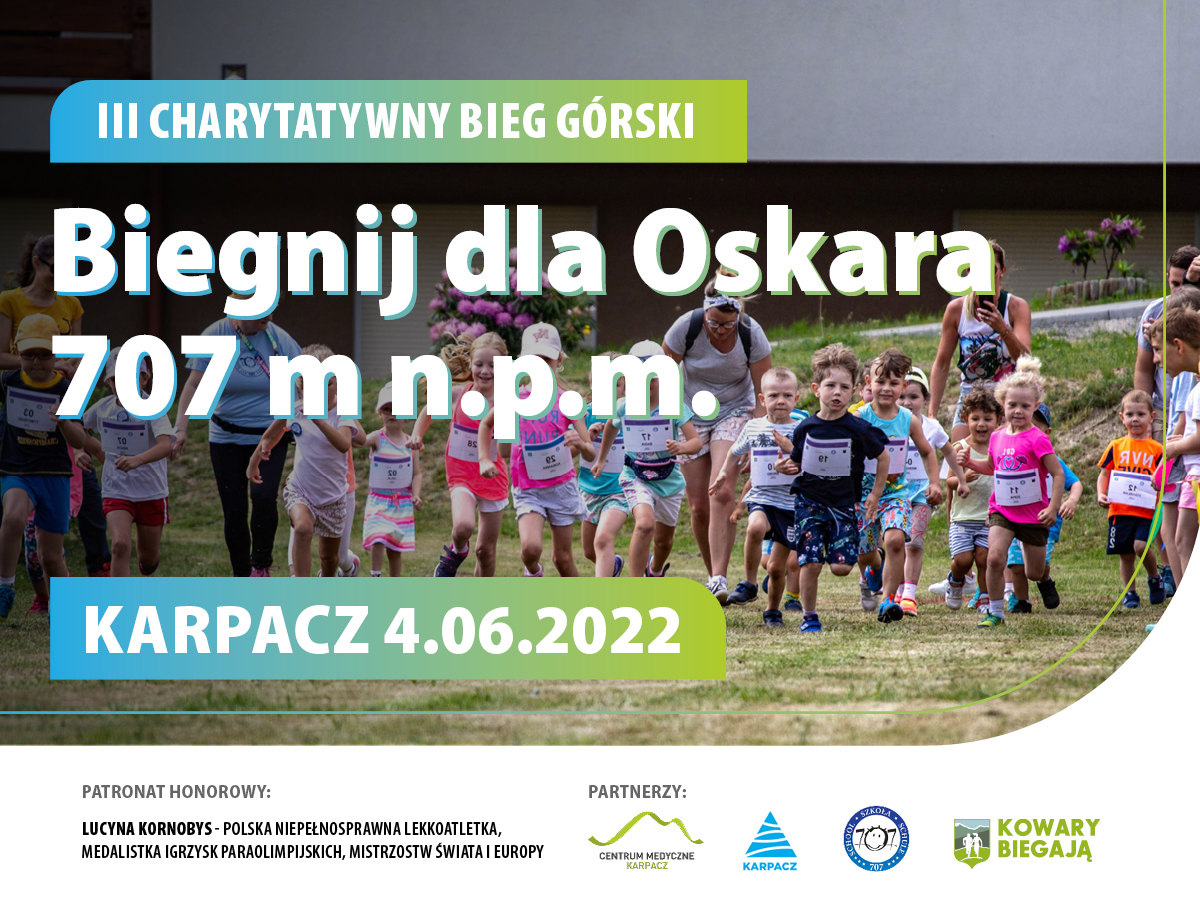 III Charytatywny Bieg Górski 707 m n.p.m.