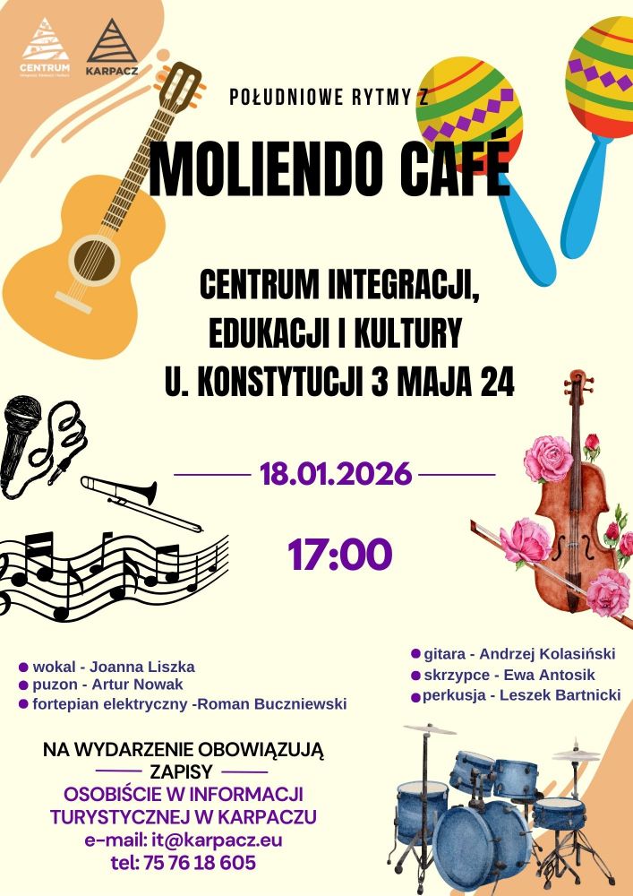 Koncert zespołu Moliendo Café
