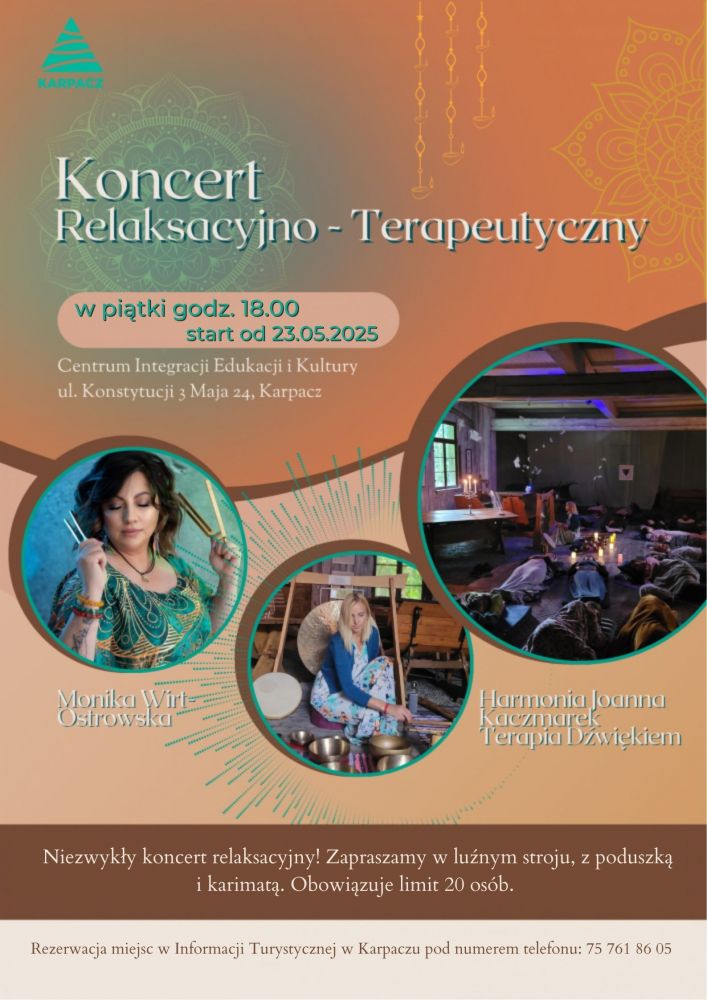 Koncerty Relaksacyjno- Terapeutyczne