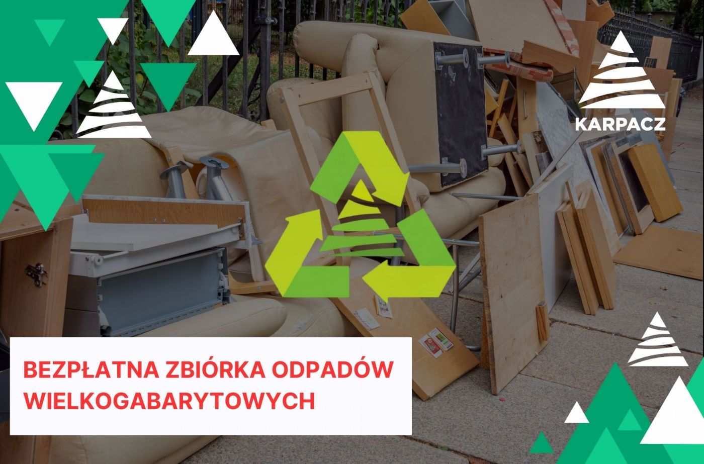 Bezpłatna zbiórka odpadów wielkogabarytowych