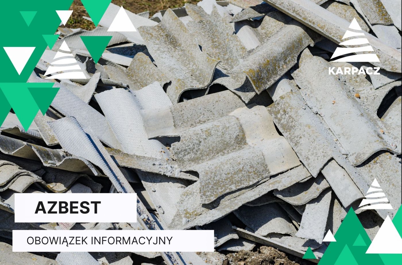 Azbest - Obowiązek informacyjny