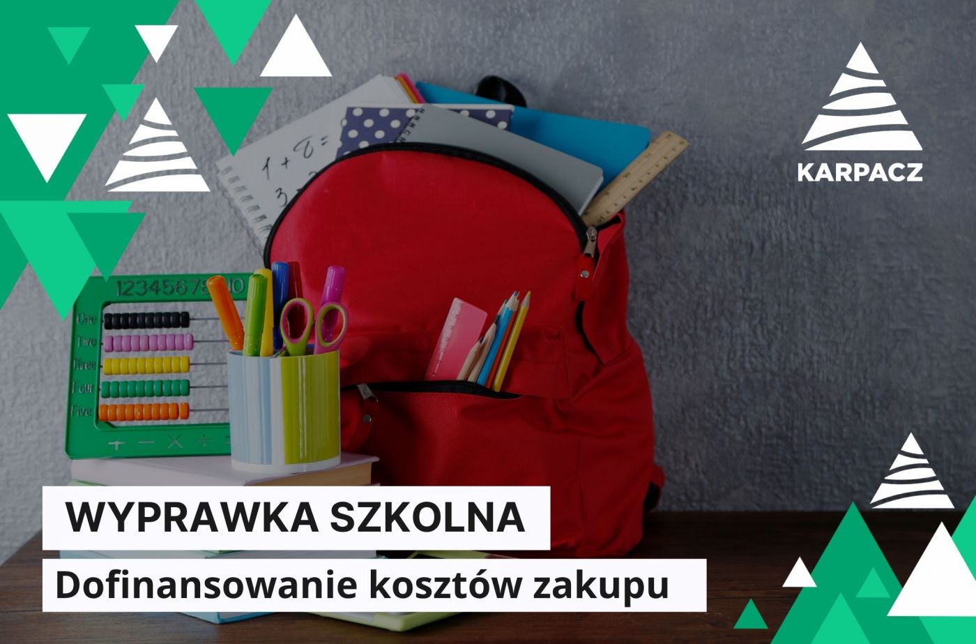 „WYPRAWKA SZKOLNA „ – dofinansowanie kosztów zakupu podręczników i materiałów edukacyjnych w roku szkolnym 2026/2027