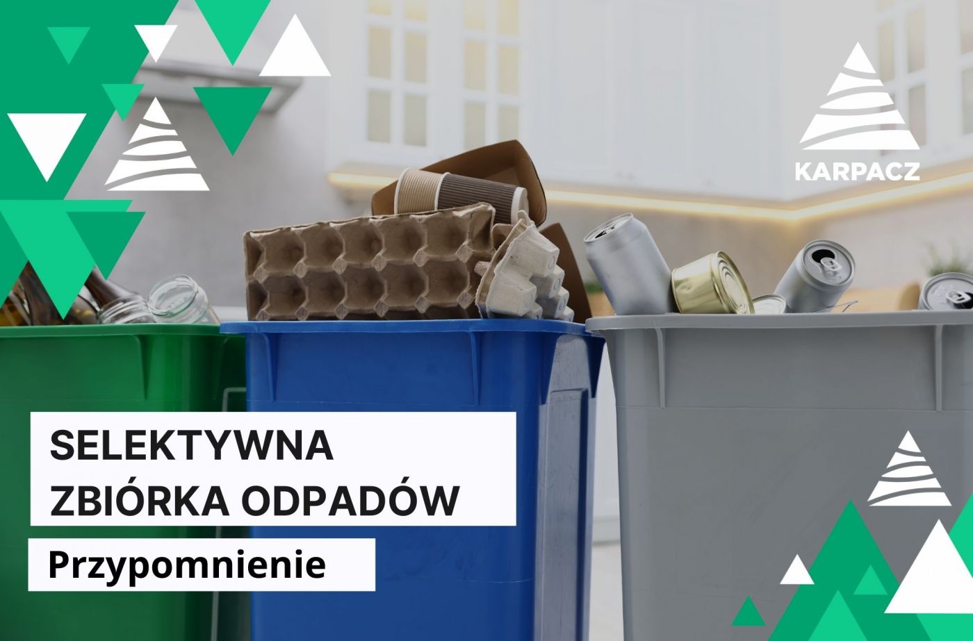 Selektywna zbiórka odpadów - przypomnienie