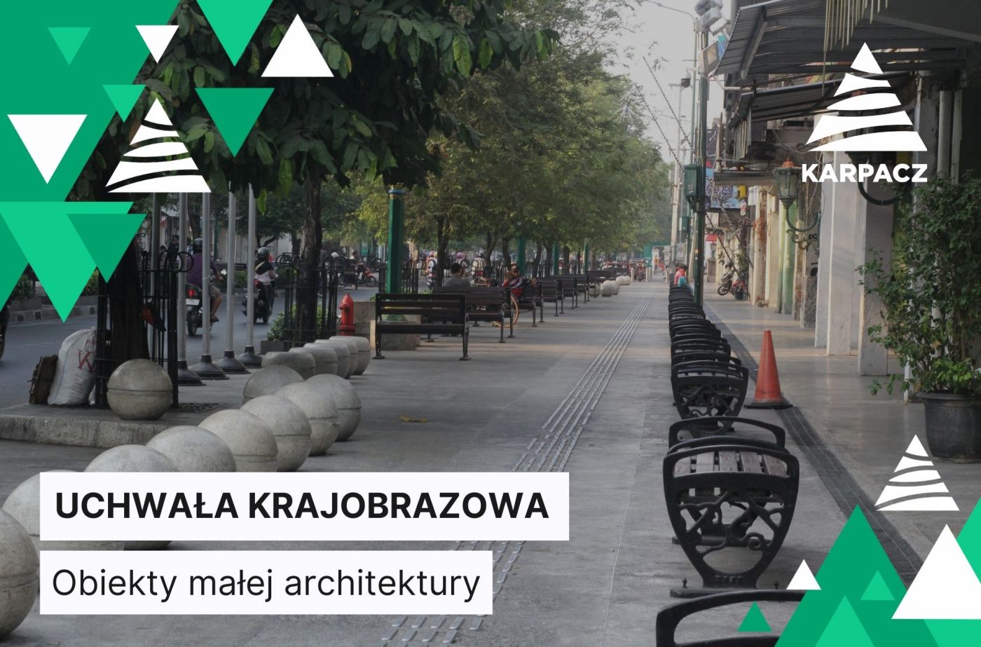 Obiekty małej architektury w przestrzeni publicznej