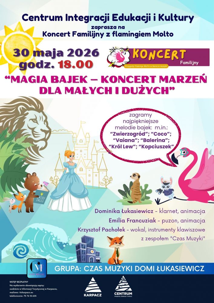 Magia bajek - koncert marzeń dla małych i dużych