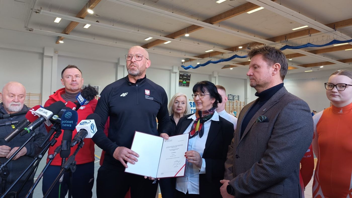 Przyznanie dofinansowania na budowę toru saneczkowego w Karpaczu