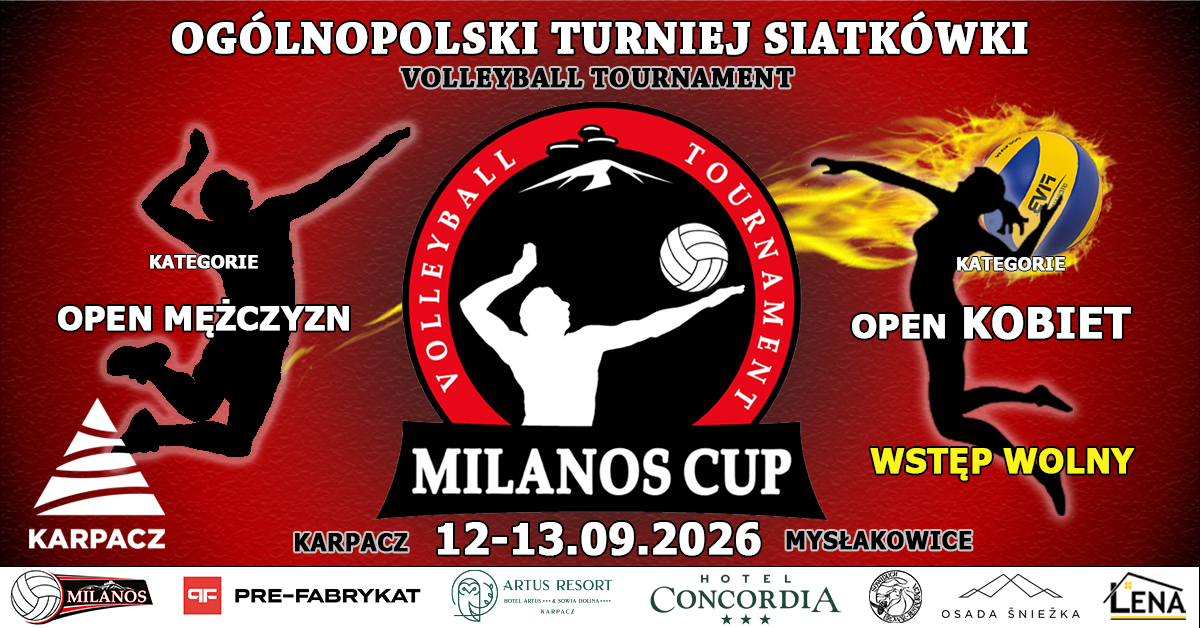 Ogólnopolski Turniej Siatkówki Milanos Cup 2026