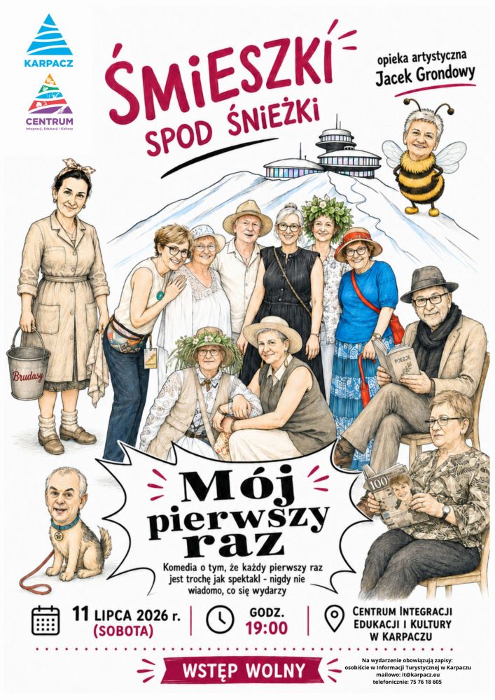 Mój pierwszy raz” – Śmieszki spod Śnieżki zapraszają na amatorski spektakl komediowy