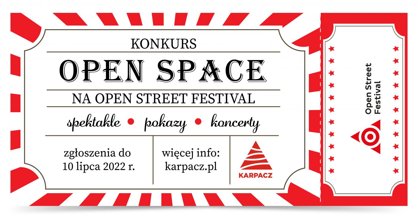 Konkurs OPEN SPACE na Open Street Festival