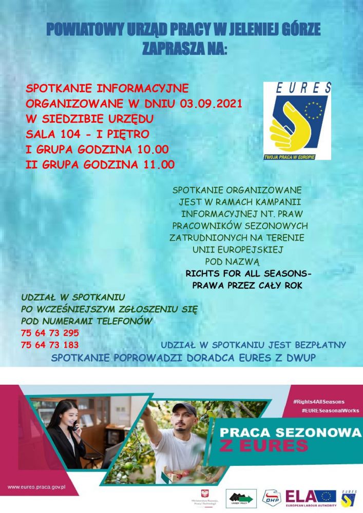 Spotkanie informacyjne w ramach kampanii ELA