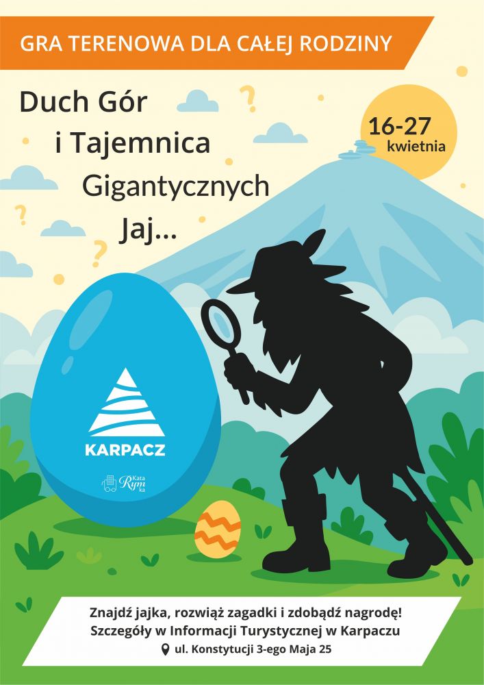 Gra terenowa Duch Gór i Tajemnica Gigantycznych Jaj...