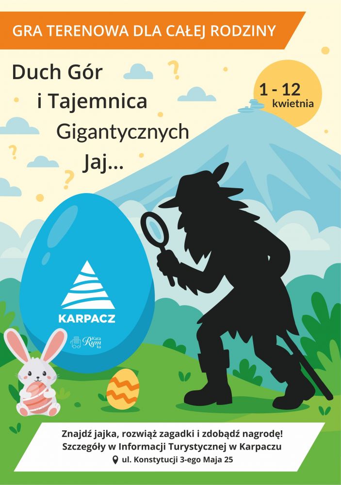 Gra terenowa Duch Gór i Tajemnica Gigantycznych Jaj...