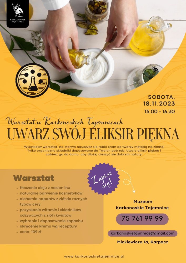 Warsztat w Karkonoskich Tajemnicach