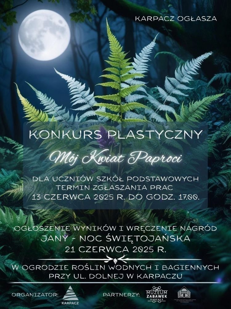 Konkurs plastyczny Mój Kwiat Paproci