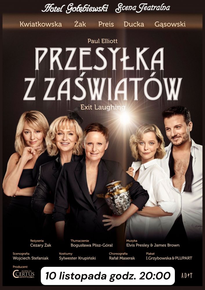Spektakl Przesyłka z zaświatów