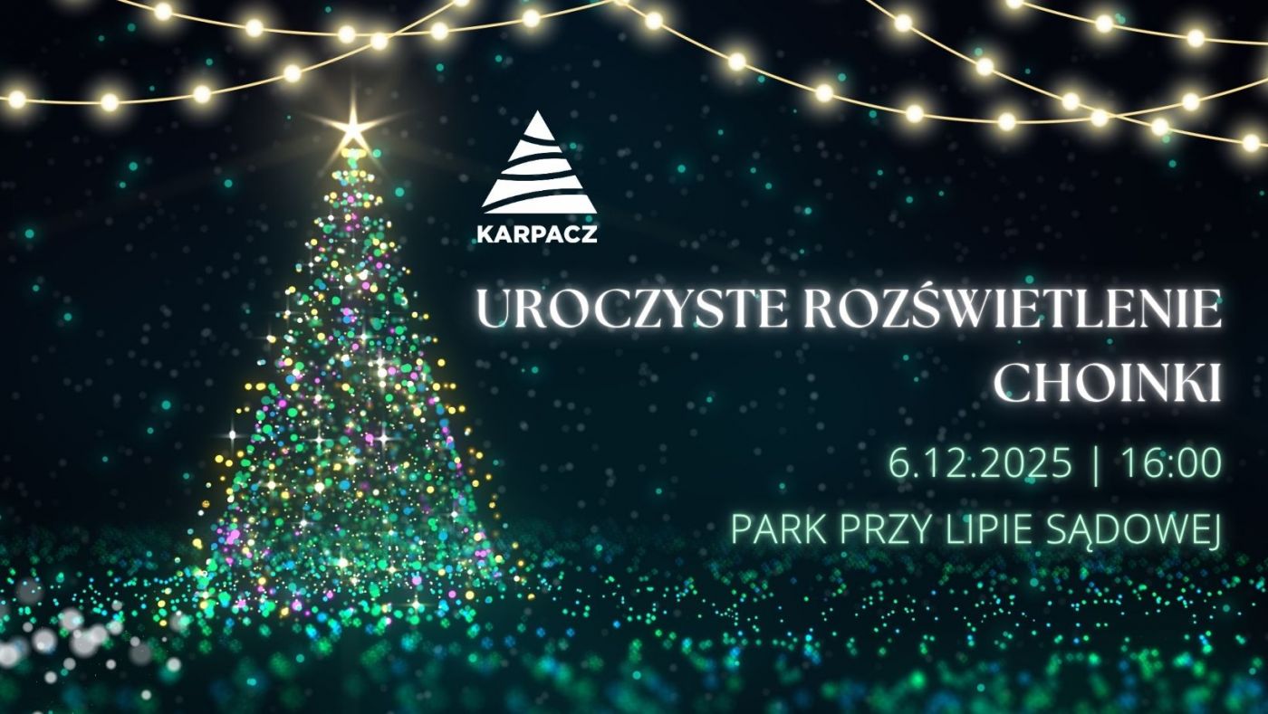 Uroczyste Rozświetlenie Miejskiej Choinki w Karpaczu