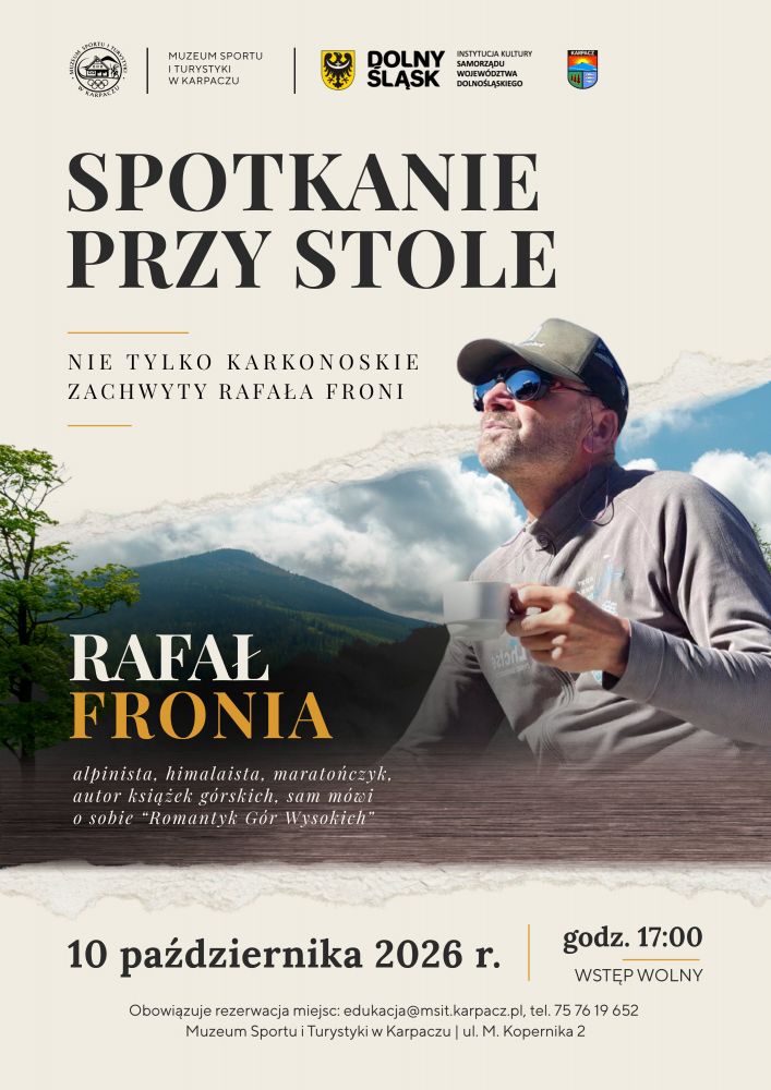 Spotkanie przy Stole z Rafałem Fronią