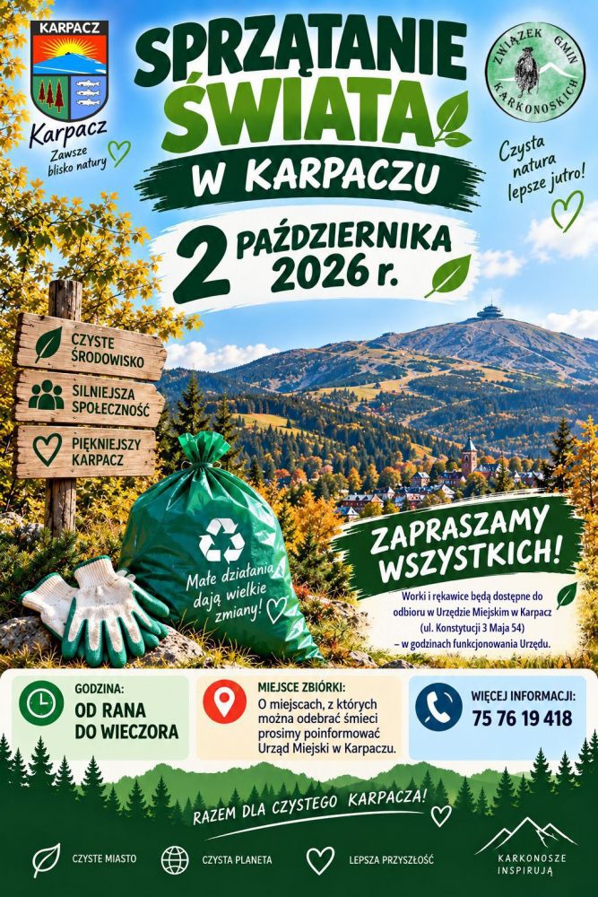 Sprzątanie Świata w Karpaczu