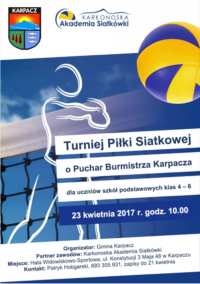 Turniej Piłki Siatkowej o Puchar Burmistrza Karpacza