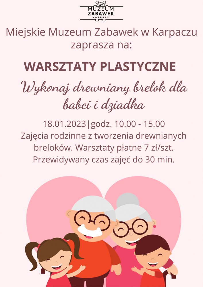 Warsztaty plastyczne na Dzień Babci i Dziadka 